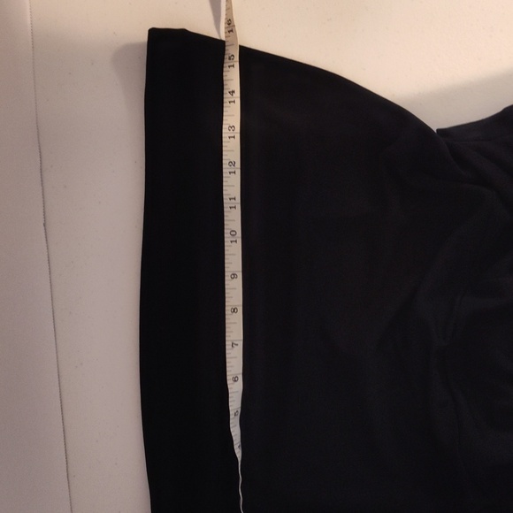 White House Black market jumper romper size large wide leg strapless - Picture 8 of 8